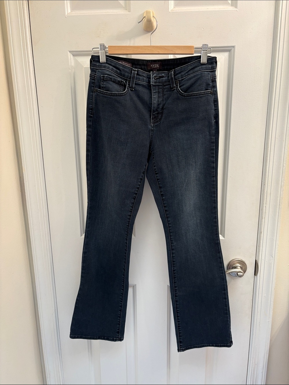 NYDJ Barbara Bootcut Jeans in Dark Indigo